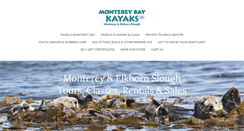 Desktop Screenshot of montereybaykayaks.com